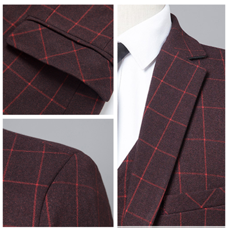 Costume Noir et Rouge
