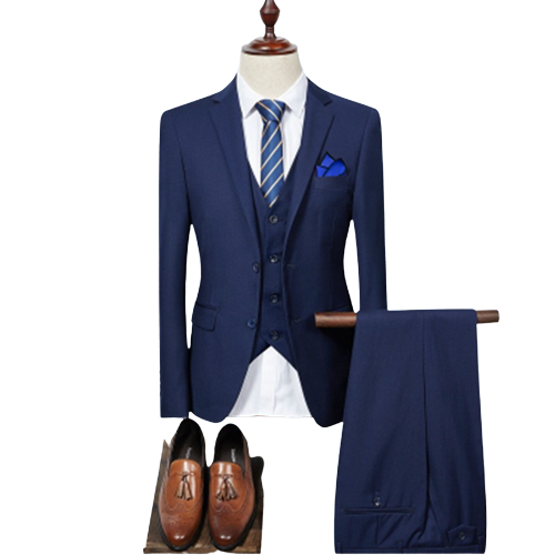 Costume 3 Pièces 1920 Bleu