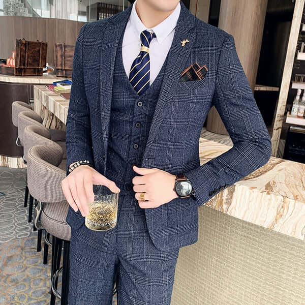 peaky blinders costume bleu