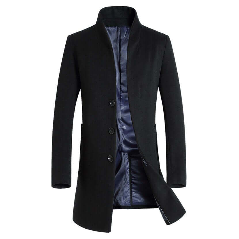 manteau noir peaky blinders