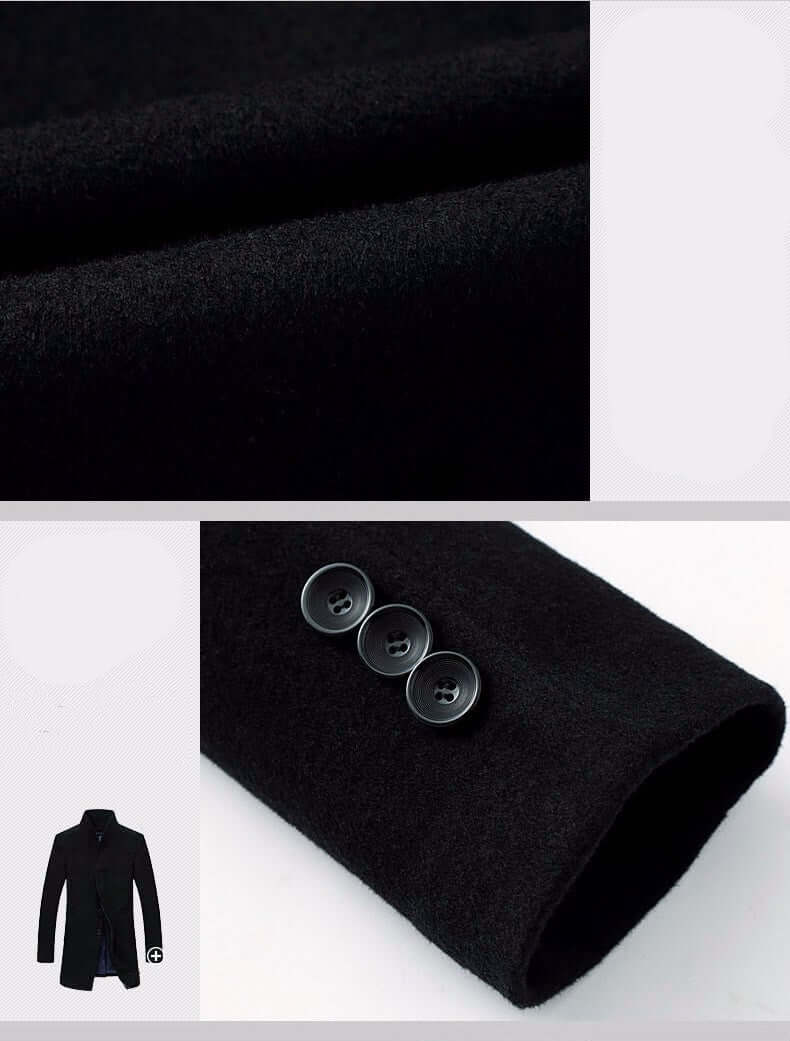 Manteau Long Noir