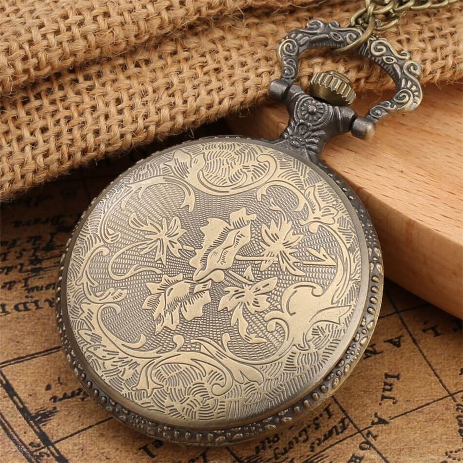 Montre à Gousset Peaky Blinders Verre Teinté dos