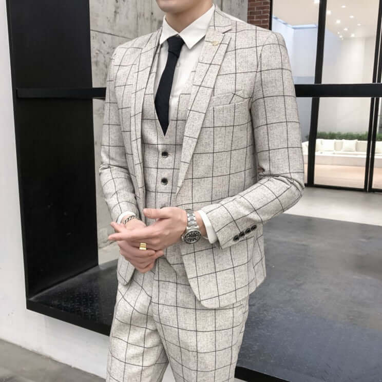 costume comme peaky blinders blanc