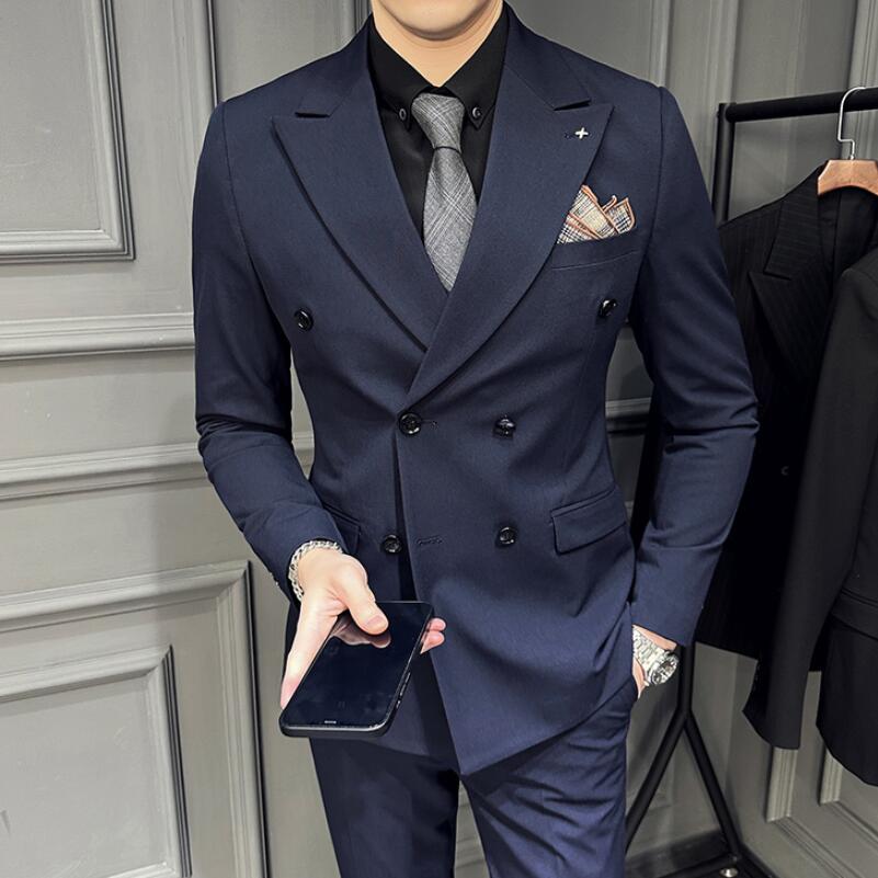 Costume Bleu Marine Arthur Croisé
