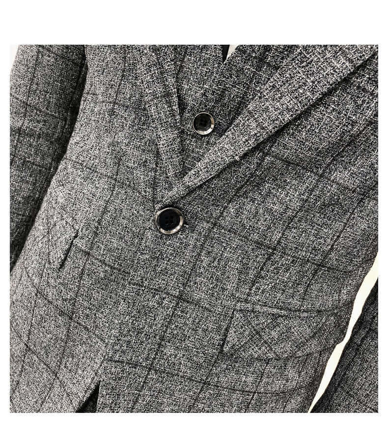 Costume Gris Façon Arthur Shelby