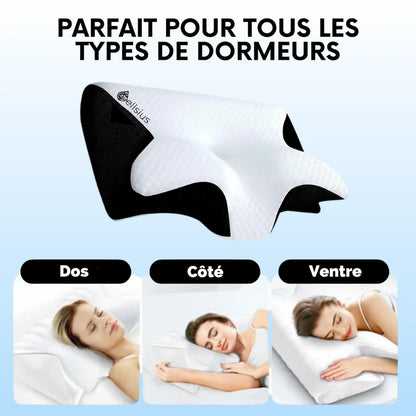 Coussin d’Alignement Cervical Cellsius - Le secret du dormeur latéral et dorsal