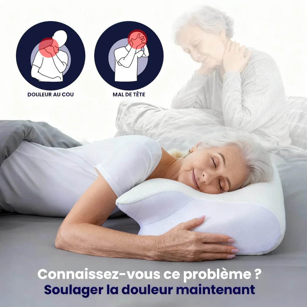 Coussin d’Alignement Cervical Cellsius - Le secret du dormeur latéral et dorsal