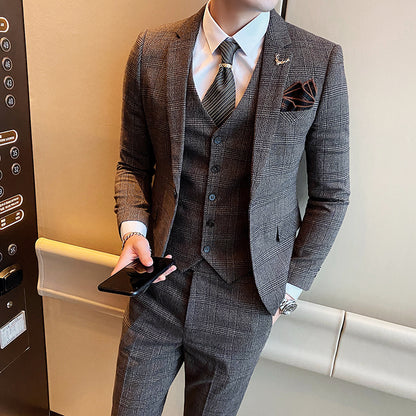 Costume Gris Carreau Peaky Blinders