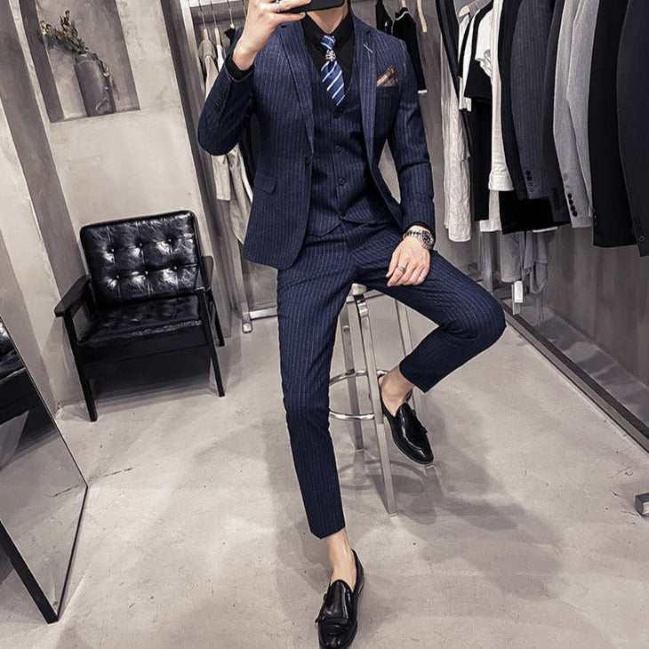 Costume Bleu Marine Peaky Blinders Thomas Shelby – Birmingham Fr