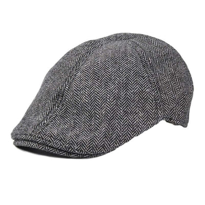 casquette anglaise peaky blinders gris