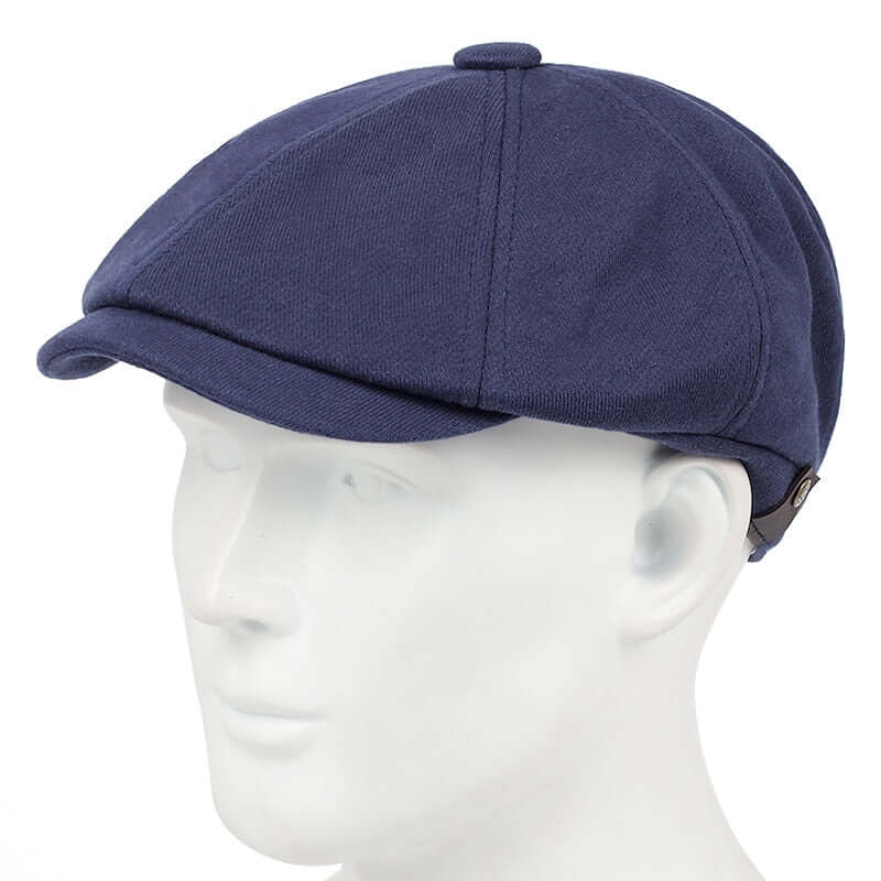 casquette peaky blinders bleu tweed