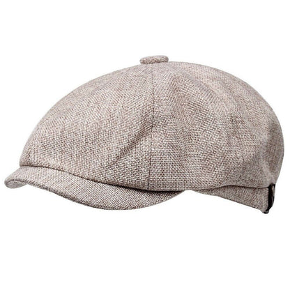 peaky blinders casquette vintage beige