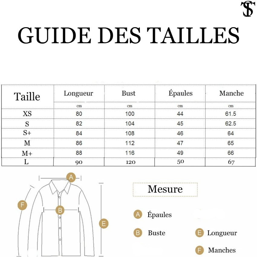 Guide des Tailles